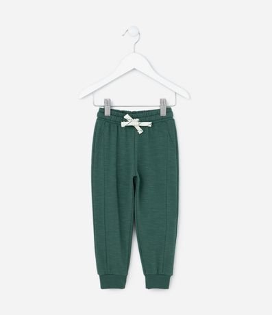 Calça Moletom Infantill com Recortes Laterais - Tam 1 a 5 anos Calça Moletom Infantill com Recortes Laterais - Tam 1 a 5 anos