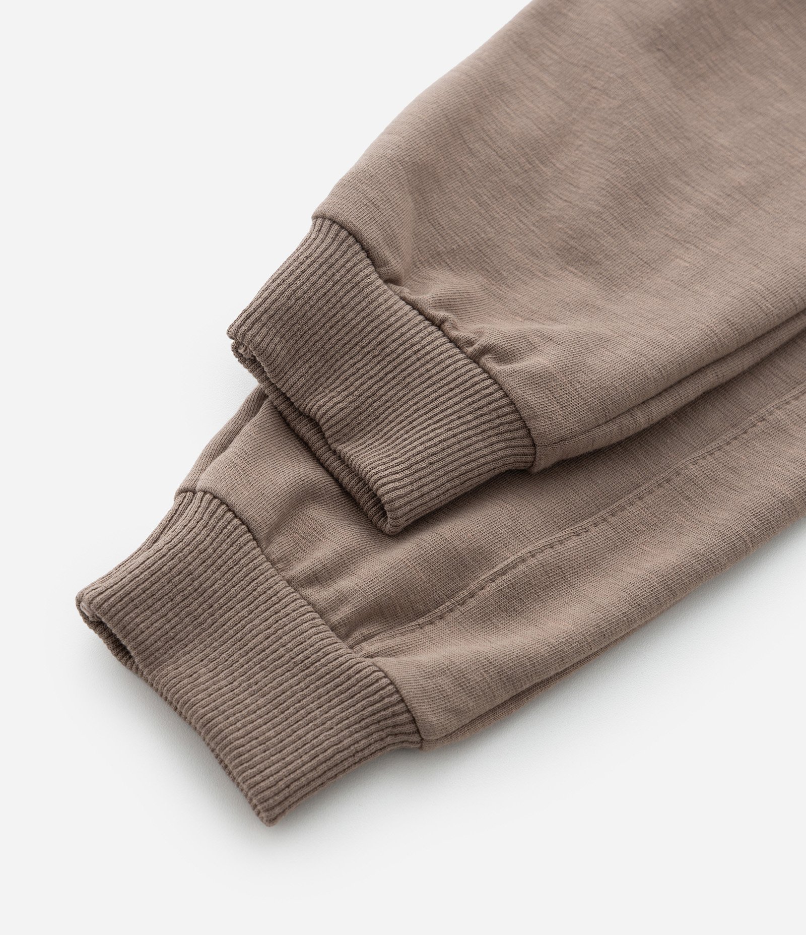 Calça Moletom Infantill com Recortes Laterais - Tam 1 a 5 anos Marrom 4