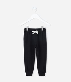 Calça Moletom Infantill com Recortes Laterais - Tam 1 a 5 anos