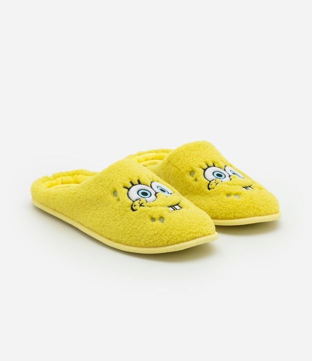 Pantufa Chinelo com Estampa do Bob Esponja