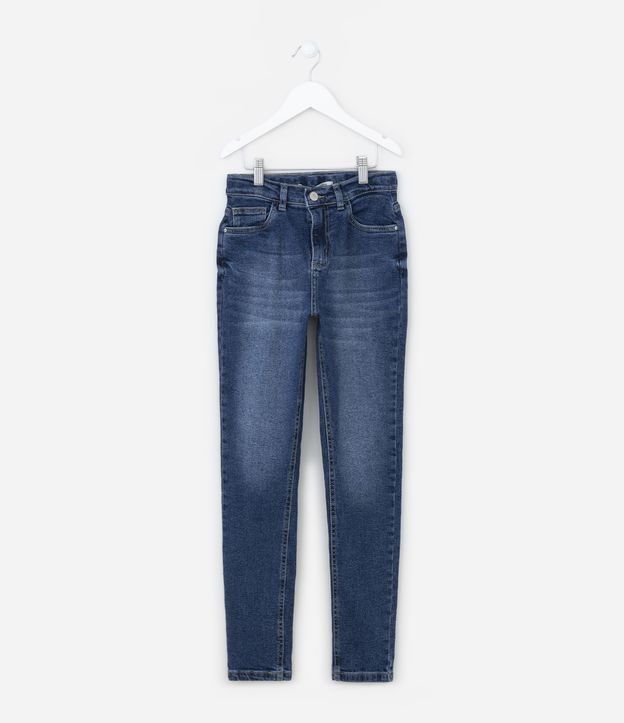 Calça Jeans Infantil Skinny - Tam 5 a 14 anos