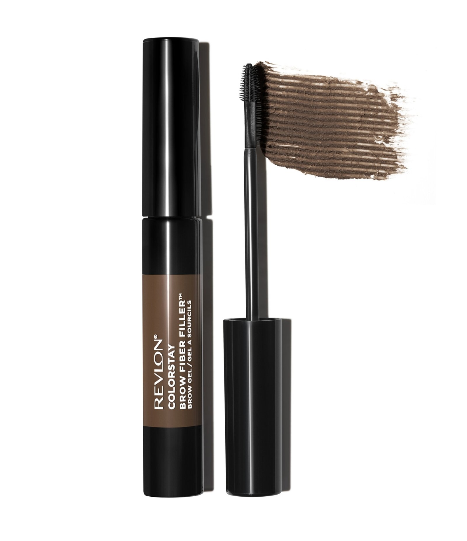 Revlon ColorStay Brow Fiber Filler card Blonde Medium Brown 2