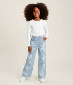 Camiseta Básico Infantil em Cotton - Tam 5 a 14 anos