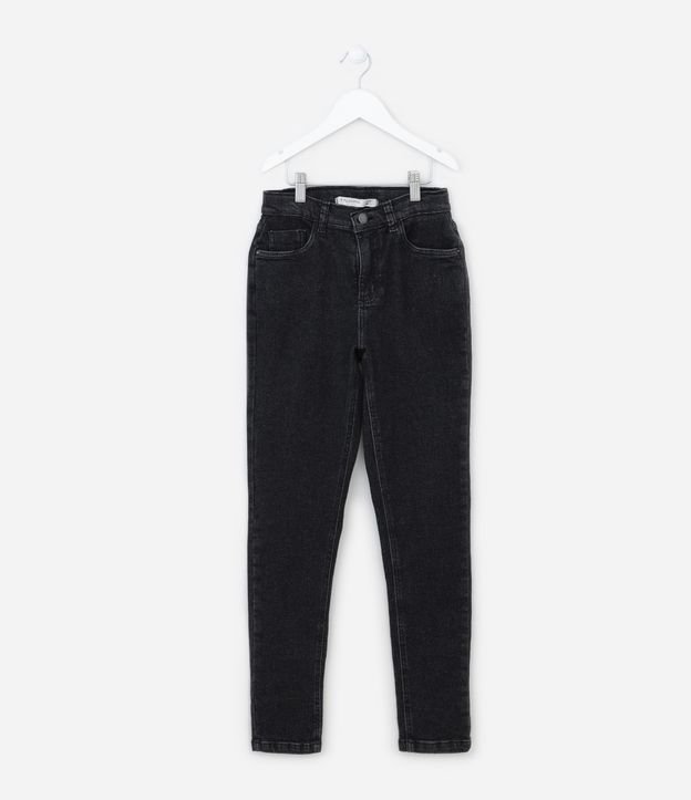 Calça Jeans Infantil Skinny - Tam 5 a 14 anos