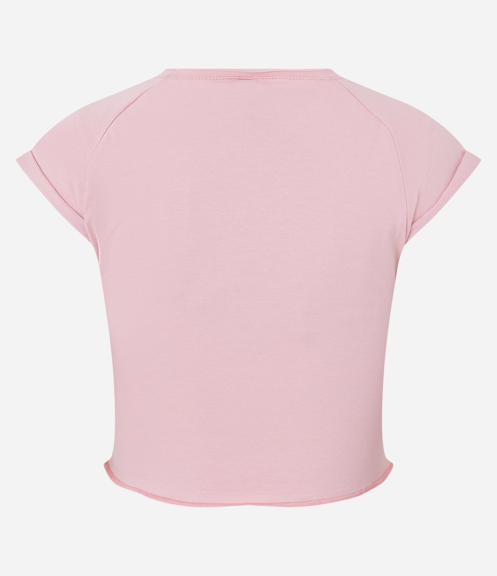 Blusa T-shirt em Meia Malha com Estampa Floral Rosa 6