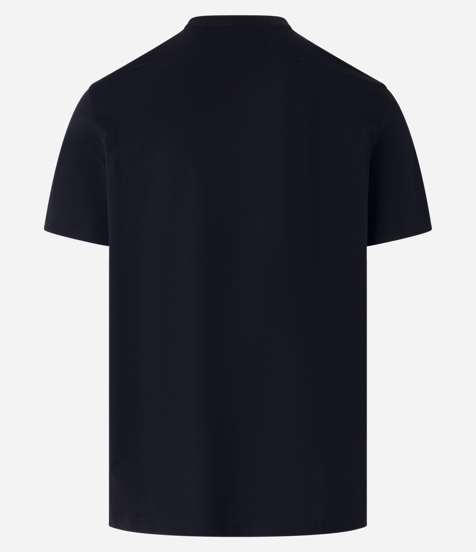 Camiseta Comfort em Algodão Peruano e Estampa Montanha Preto 5
