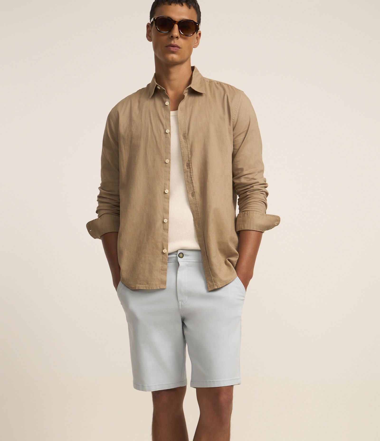 Bermuda Slim em Sarja com Elastano 3