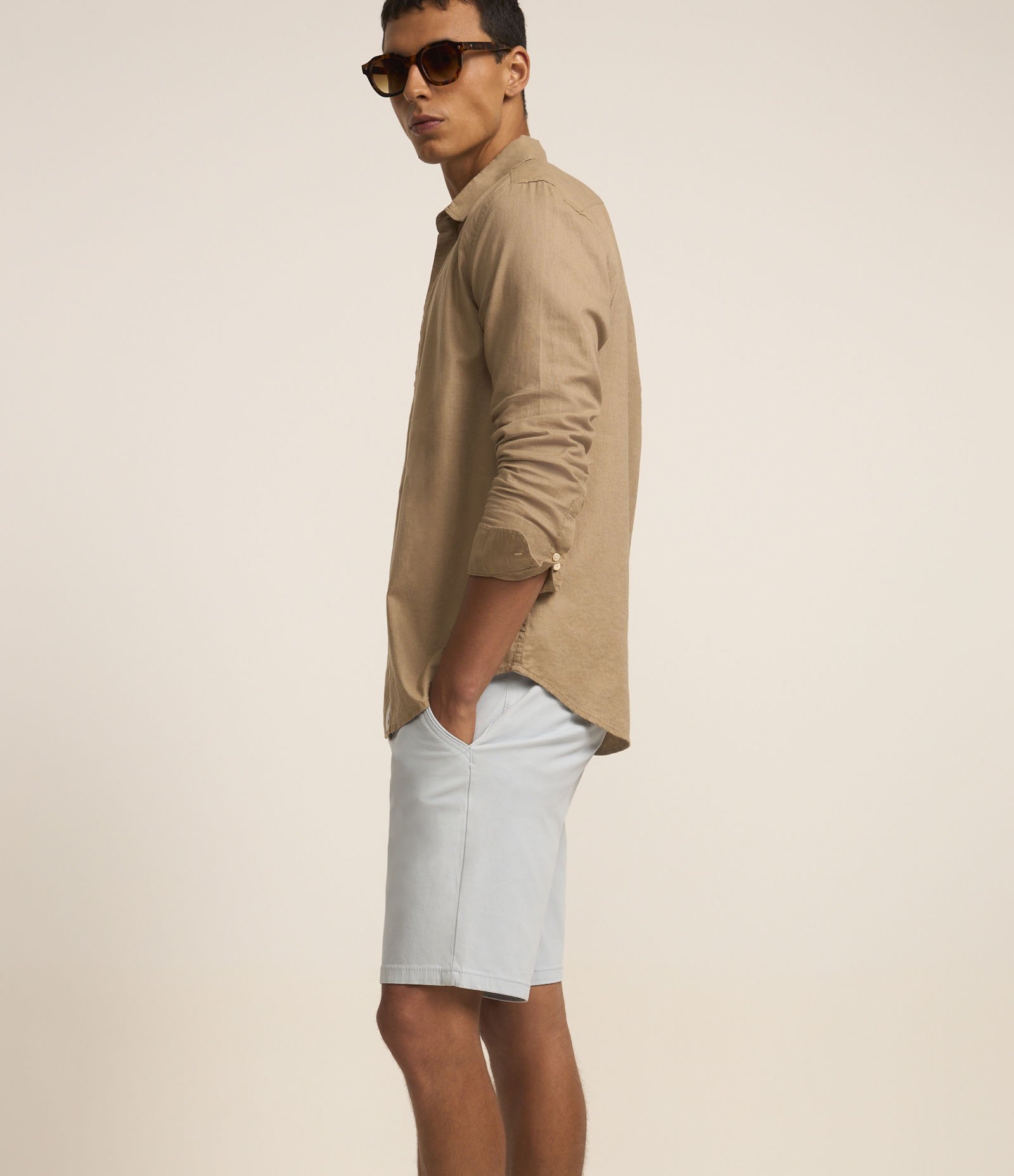 Bermuda Slim em Sarja com Elastano 5