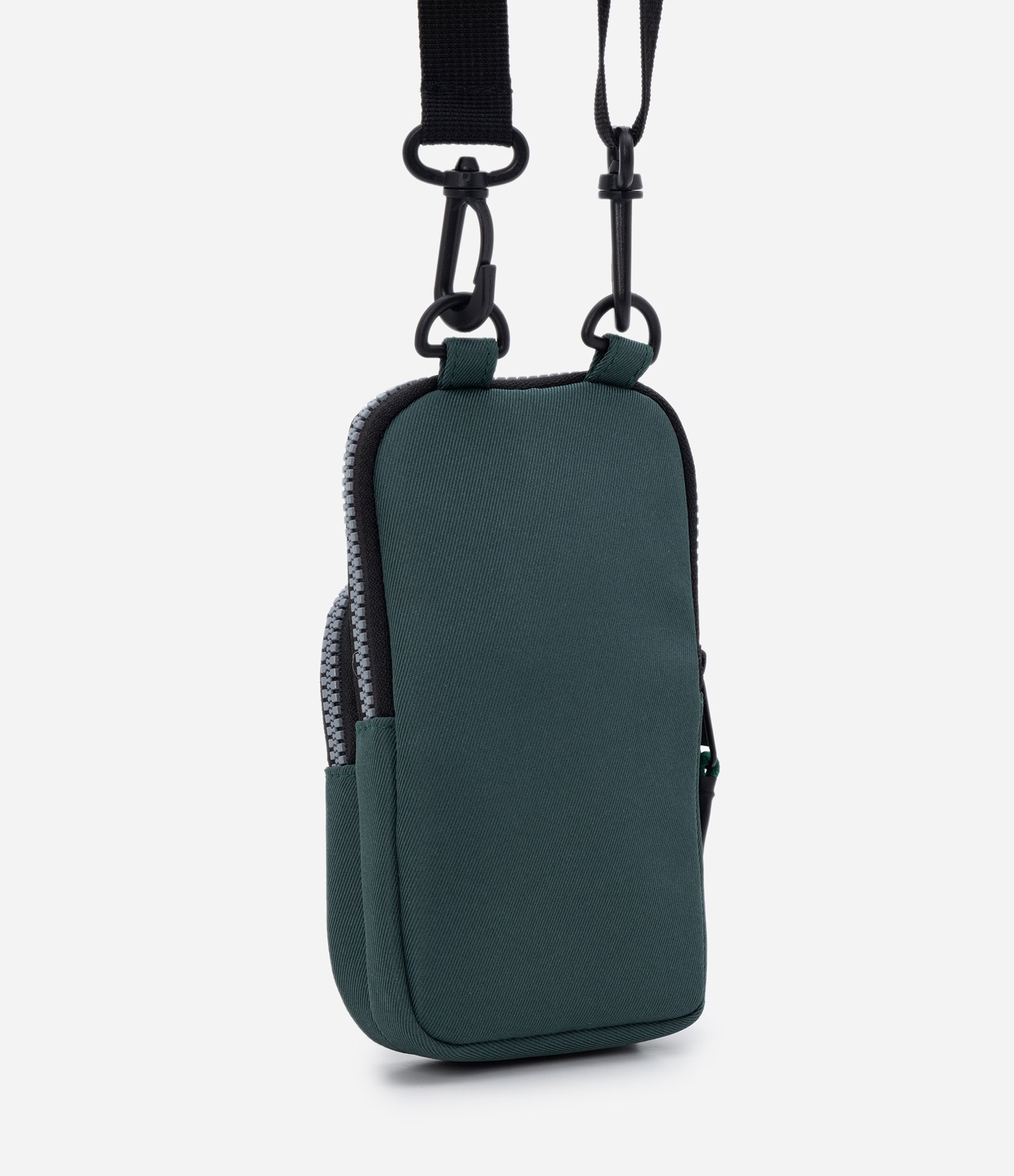 Bolsa Transversal Infantil com Viés Contrastante Verde 3