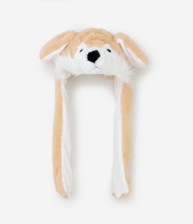 Gorro Infantil com Cachorrinho de Orelhas Interativas
