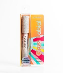 Brilho Labial Transparente com Shimer Holografico Alchemia