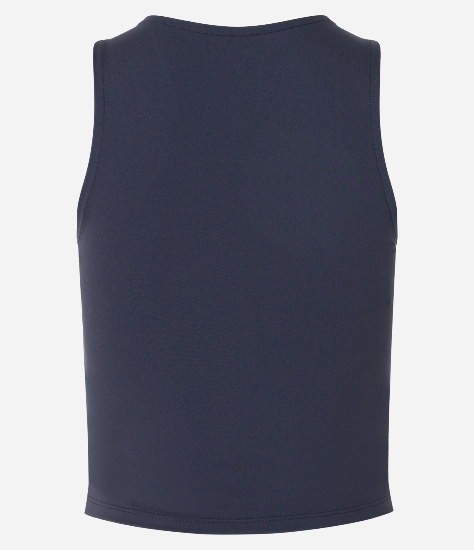 Blusa sem Manga em Microfibra com Decote Halter Preto 6