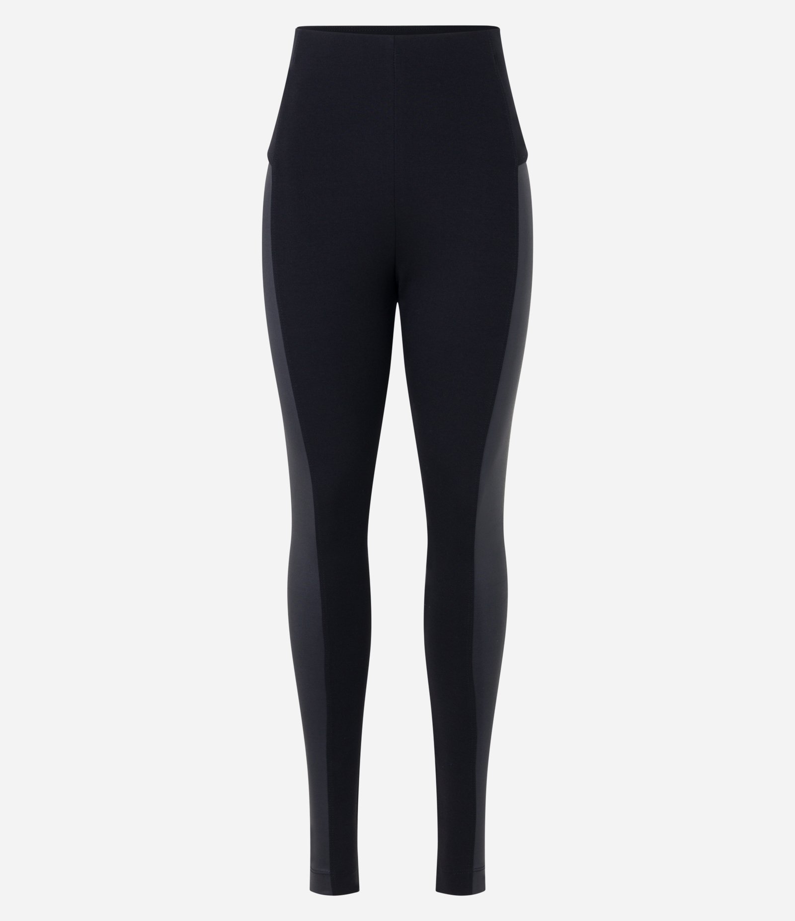 Calça Legging em Ponto Roma com Detalhe Lateral em Cirre Preto 5