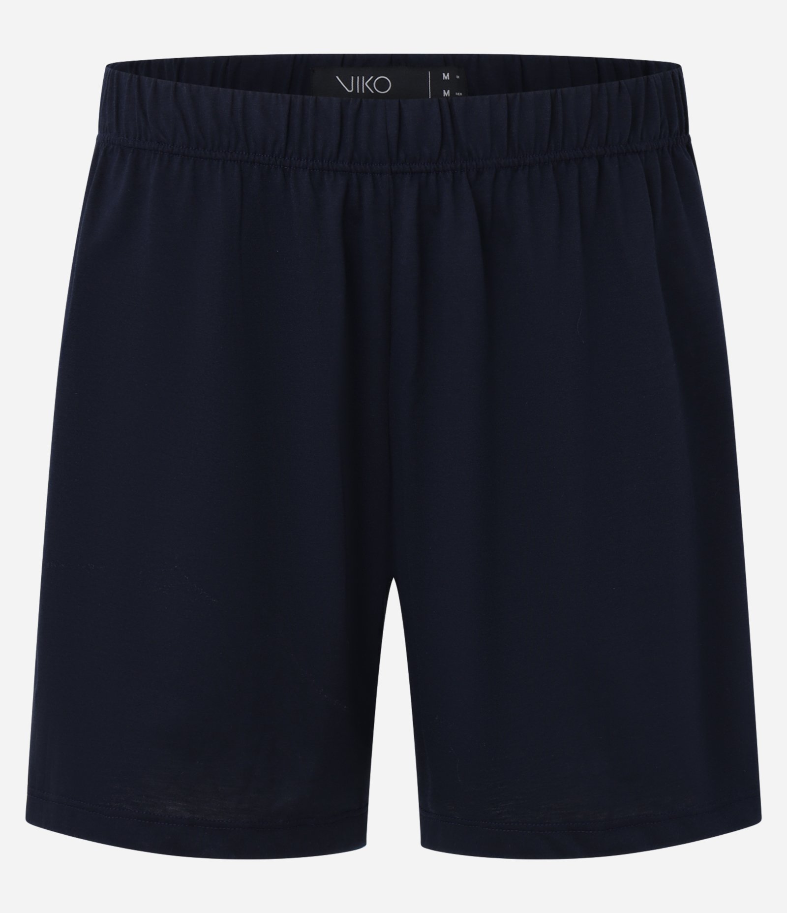 Pijama Curto em Meia Malha com Contraste na Vista Preto 7
