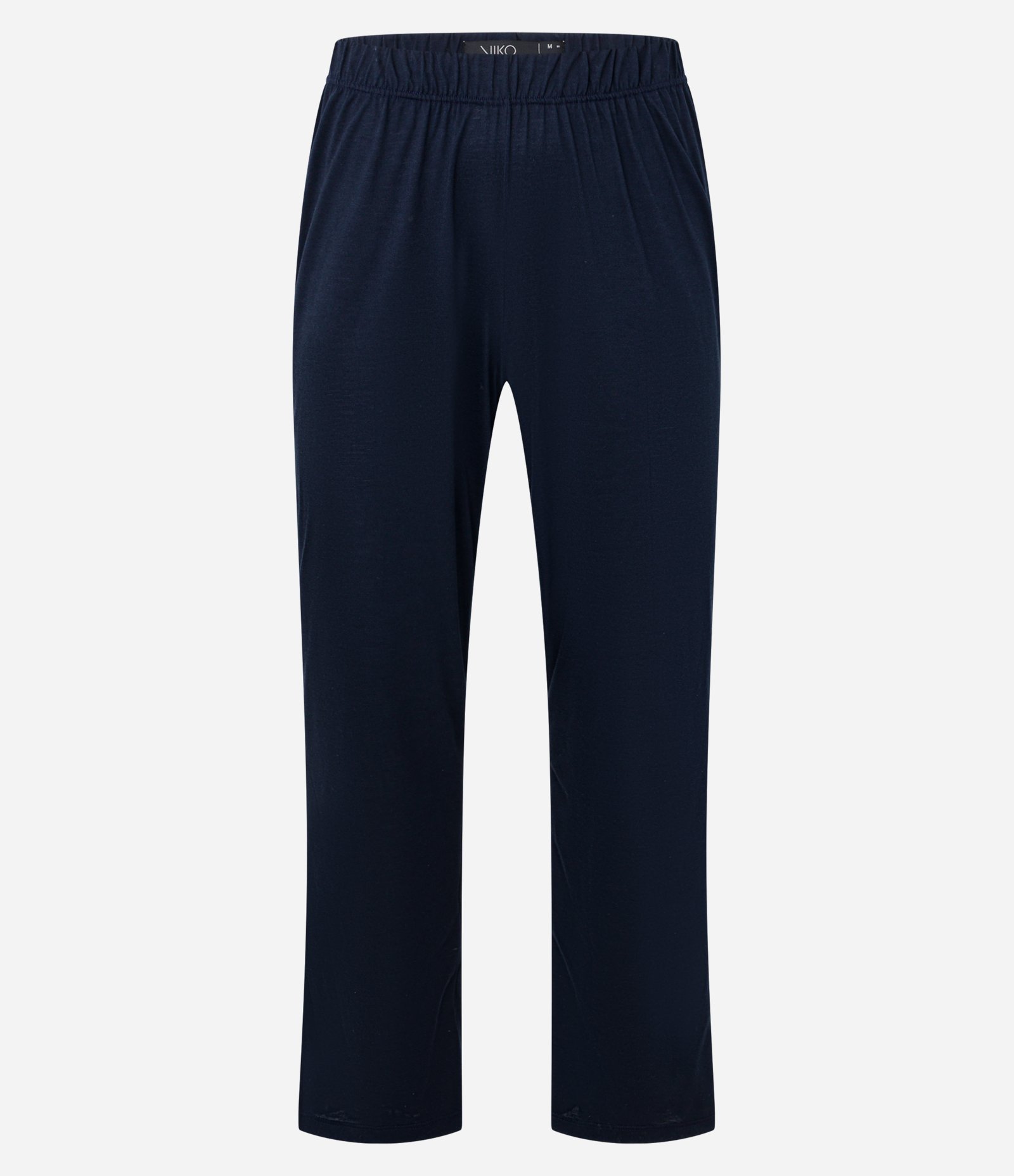 Pijama Longo com Contraste na Vista Azul 7