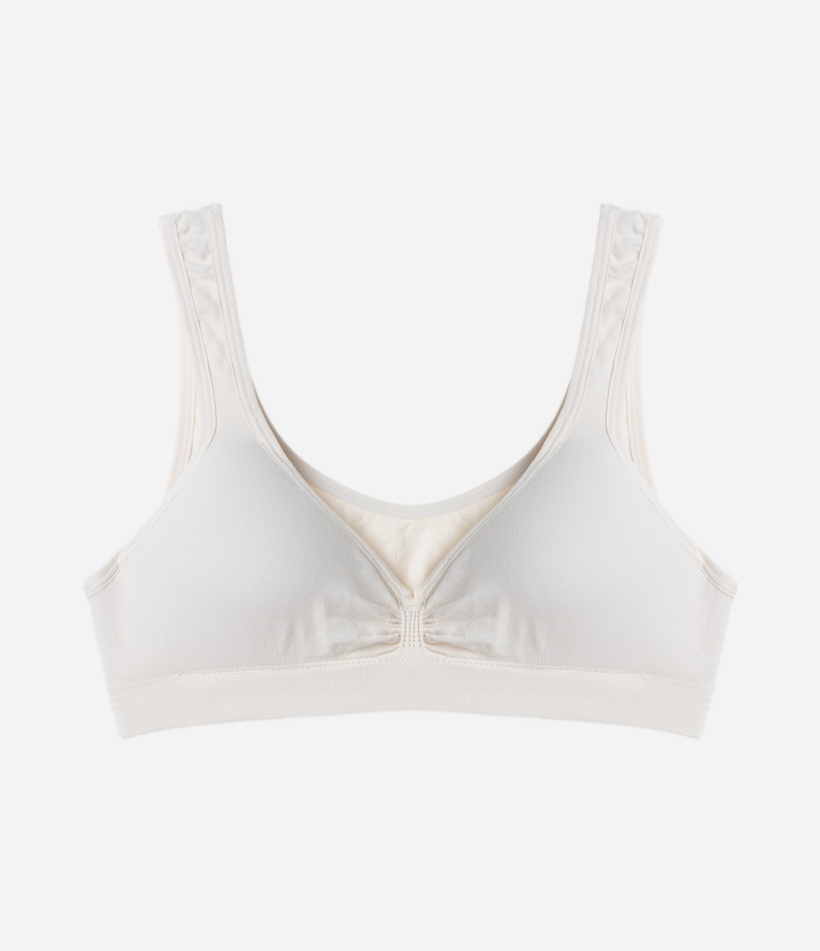 Sutiã em Microfibra com Bojo e sem Costura Trifil Off White 4