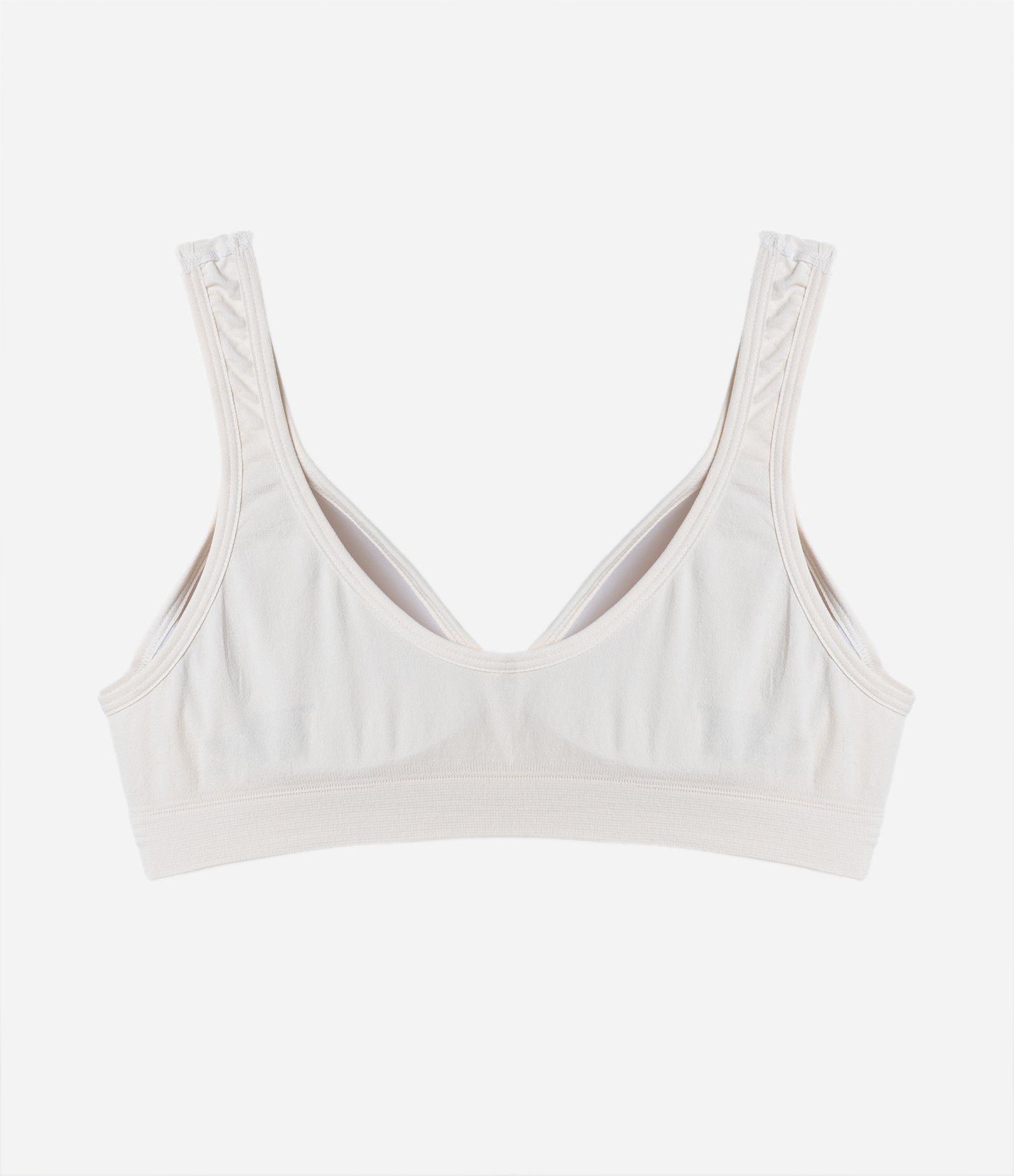 Sutiã em Microfibra com Bojo e sem Costura Trifil Off White 5