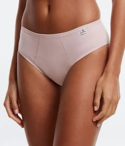 Kit 02 Calcinhas Altas em Meia Malha com Recortes  DelRio