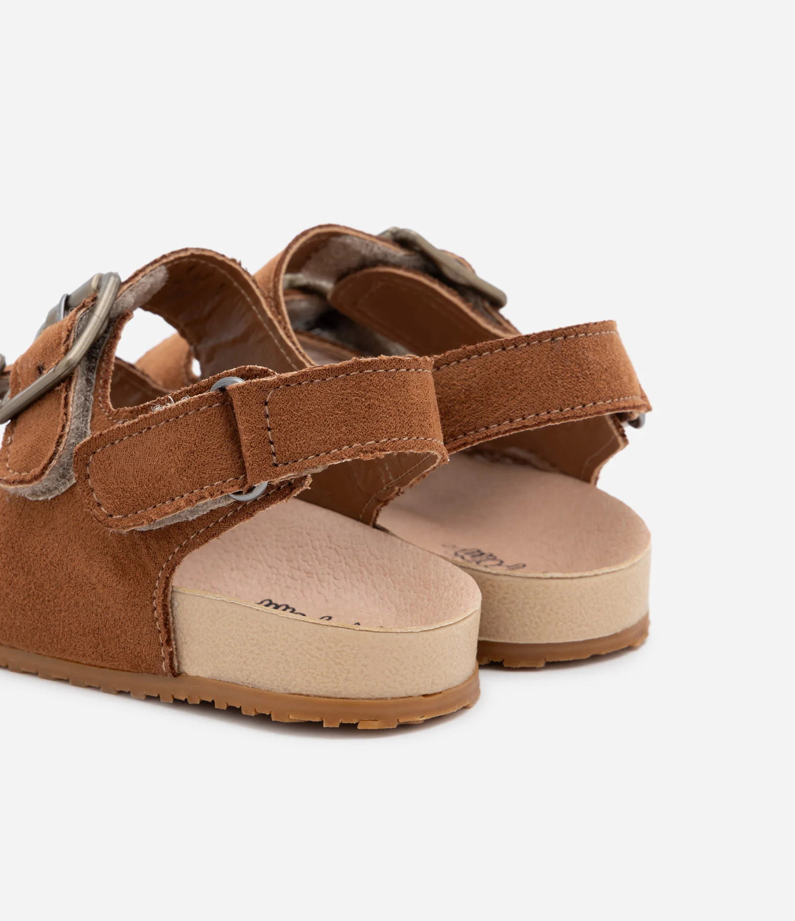 Sandália Infantil com Tiras para Fechamento - Tam 20 ao 27 Marrom 2