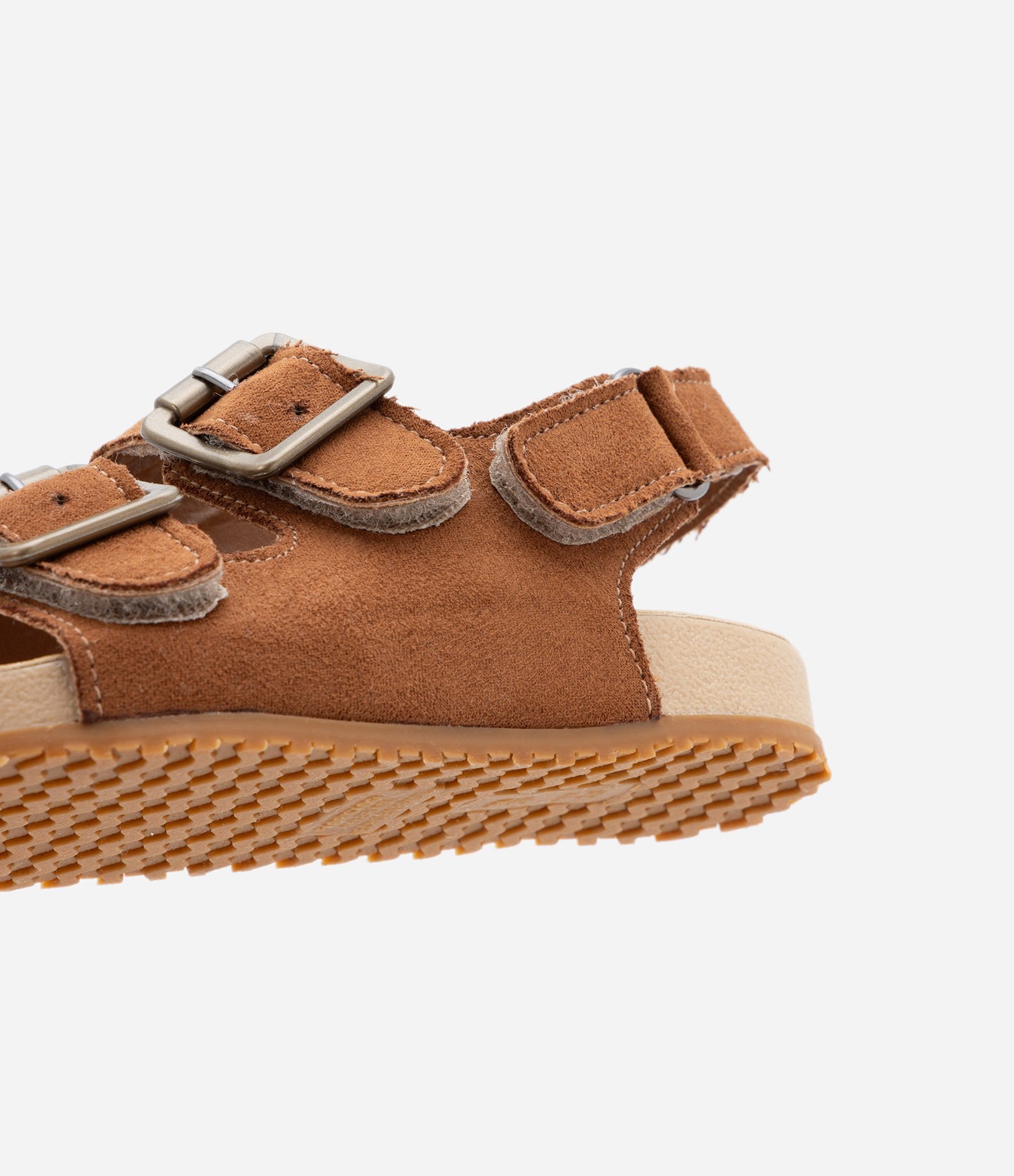 Sandália Infantil com Tiras para Fechamento - Tam 20 ao 27 Marrom 3