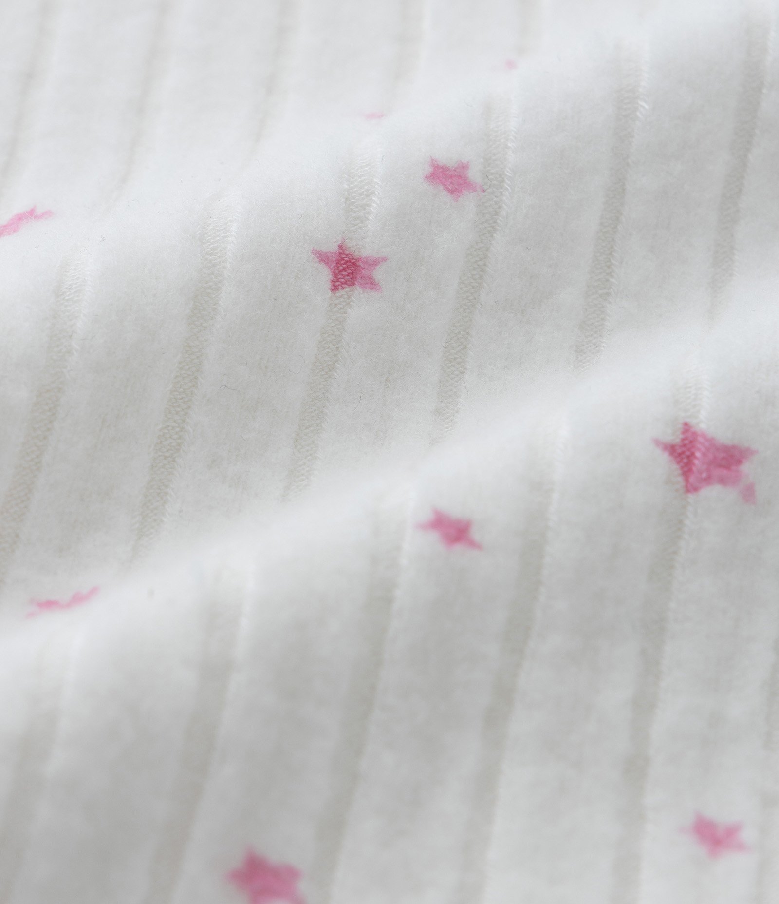 Pijama Longo Infantil Canelado com Estampa Estrelas - Tam 5 a 14 Anos Branco 5