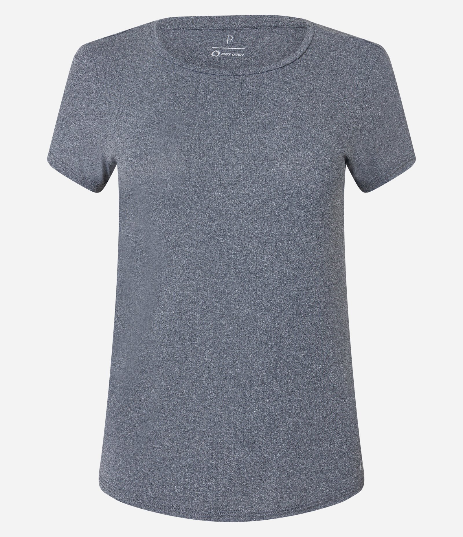 Camiseta Esportiva em Poliamida Cinza 5
