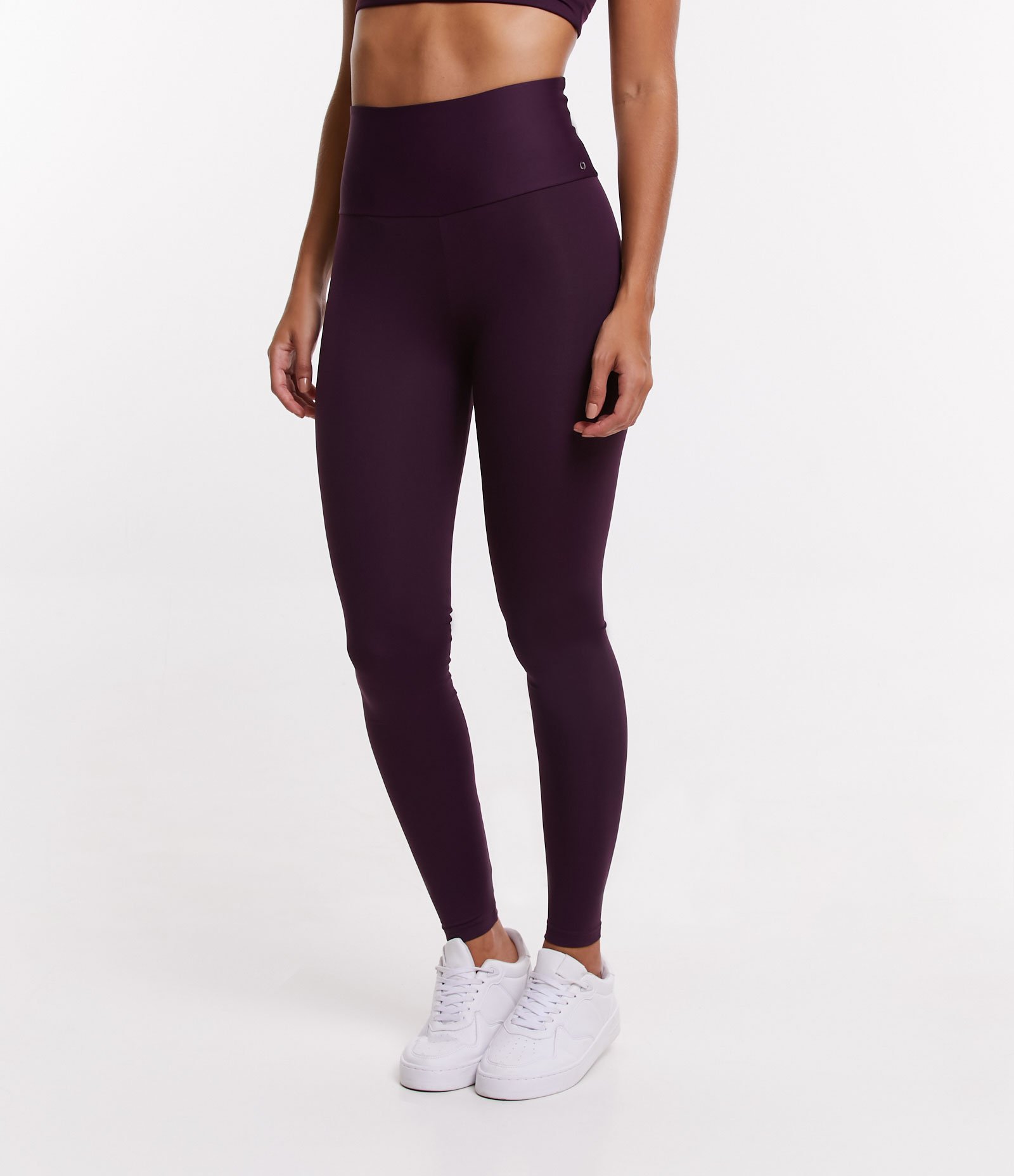 Calça Legging Esportiva em Poliamida com Cós Alto 2