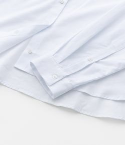 Camisa  Manga Longa em Tricoline  Curve & Plus Size