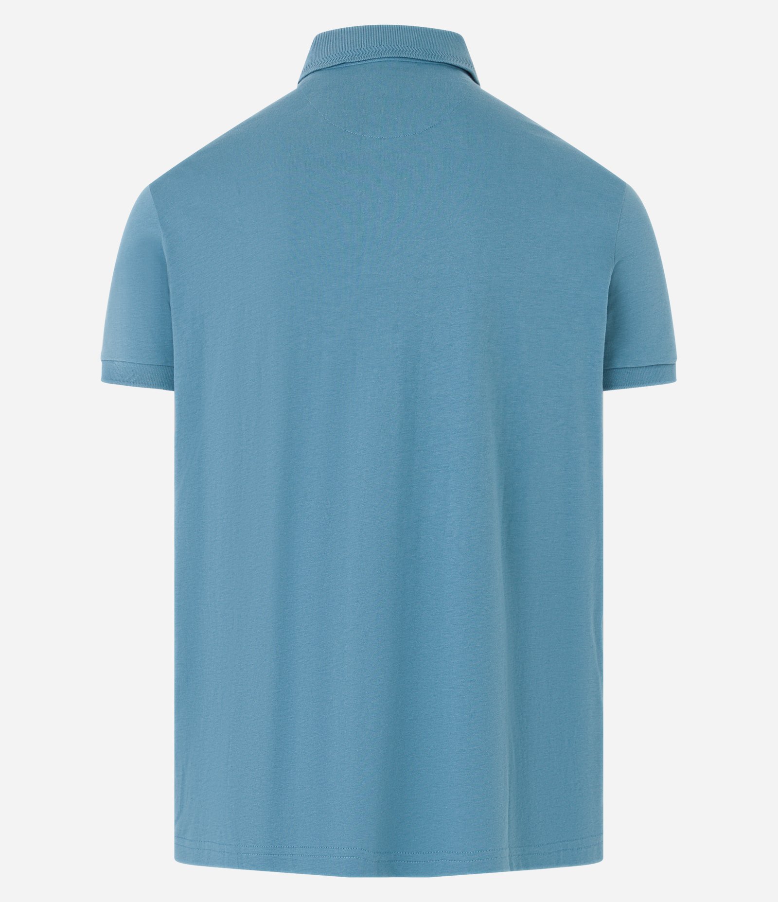 Polo Regular em Algodão Peruano com Detalhes Texturizados 6