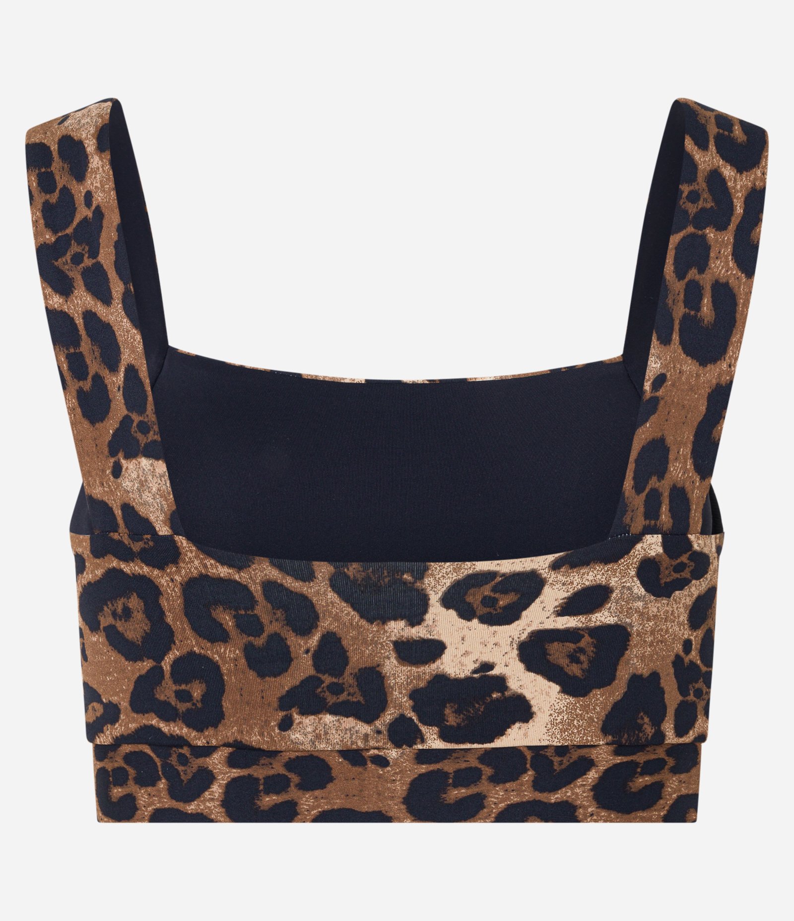 Top Esportivo em Poliamida com Estampa Onça Marrom 6