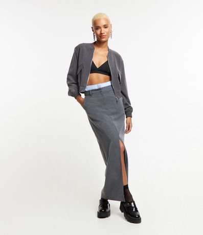 Saia New Midi em Alfaiataria com Fenda Frontal é boa?