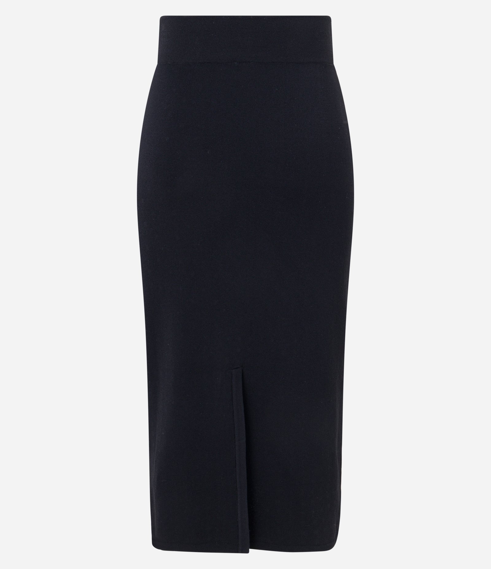 Saia Midi em Viscose com Aplicação de Strass Preto 9