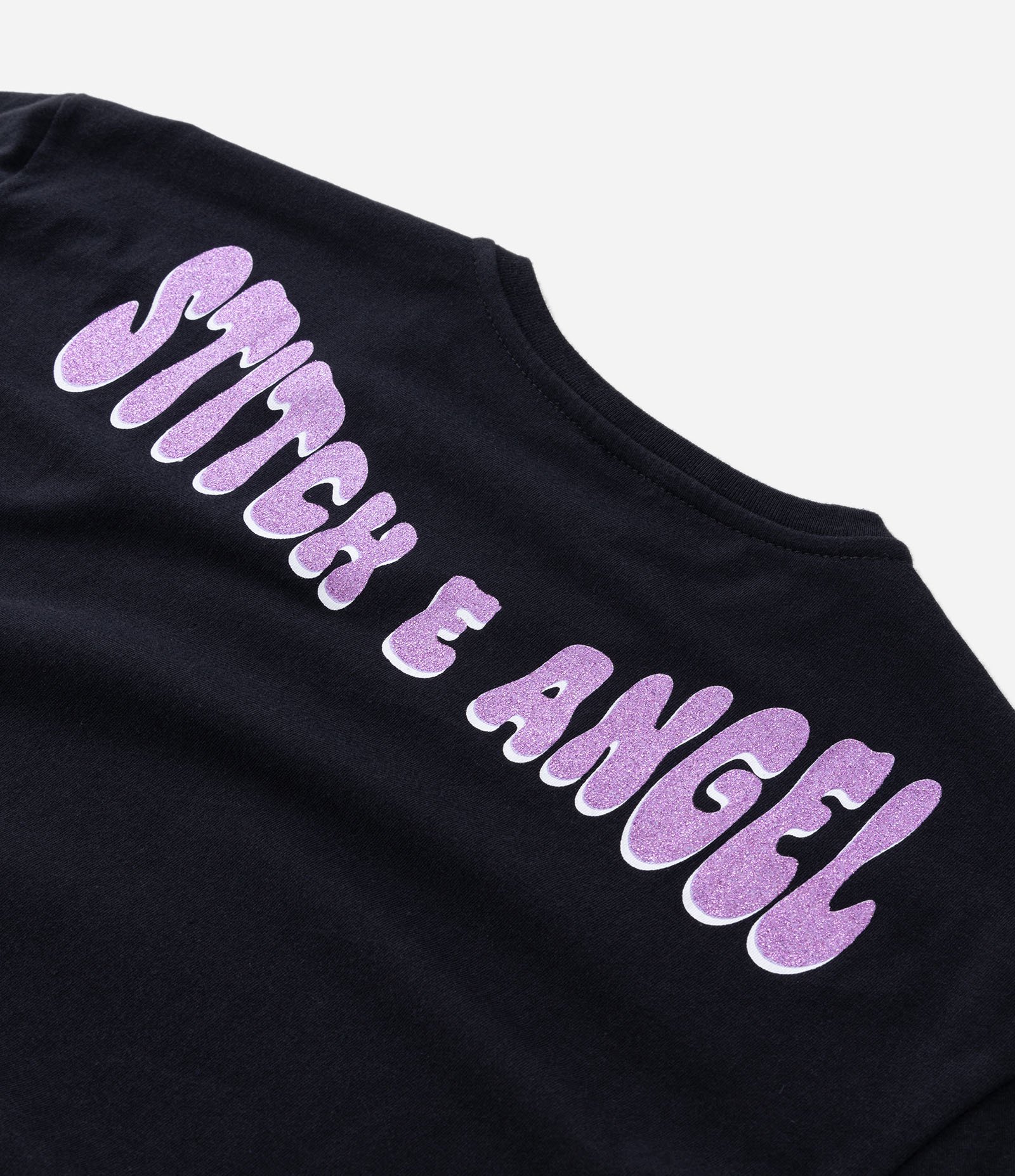 Camiseta Infantil com Estampa do Stitch - Tam 5 a 14 anos Preto 3