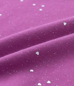 Camiseta Infantil com Brilhinhos e Frufru nas Bordas - Tam 1 a 5 Anos