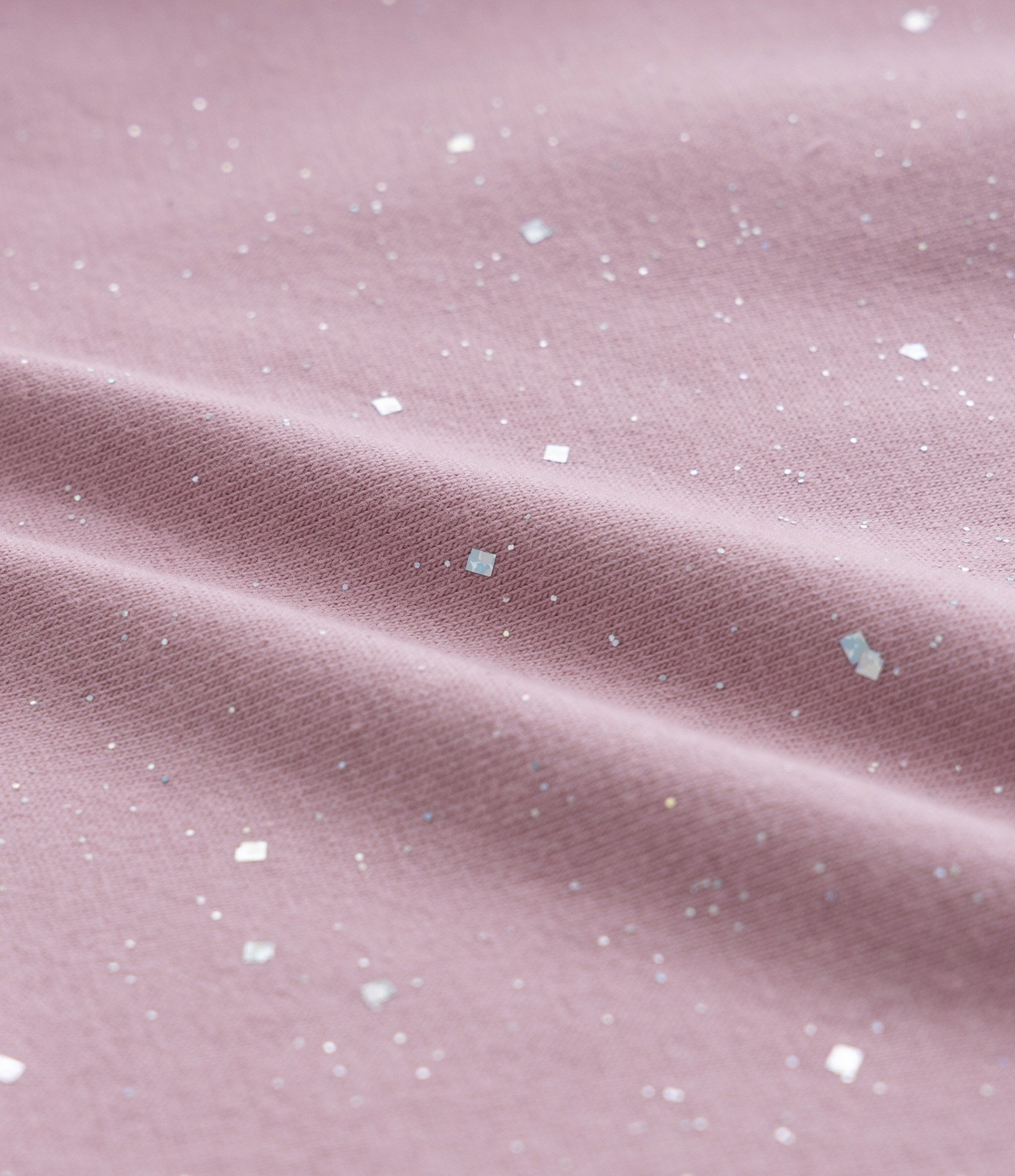 Short Clochard Infantil com Glitter Holográfico - Tam 5 a 14 anos Rosa Antigo 3