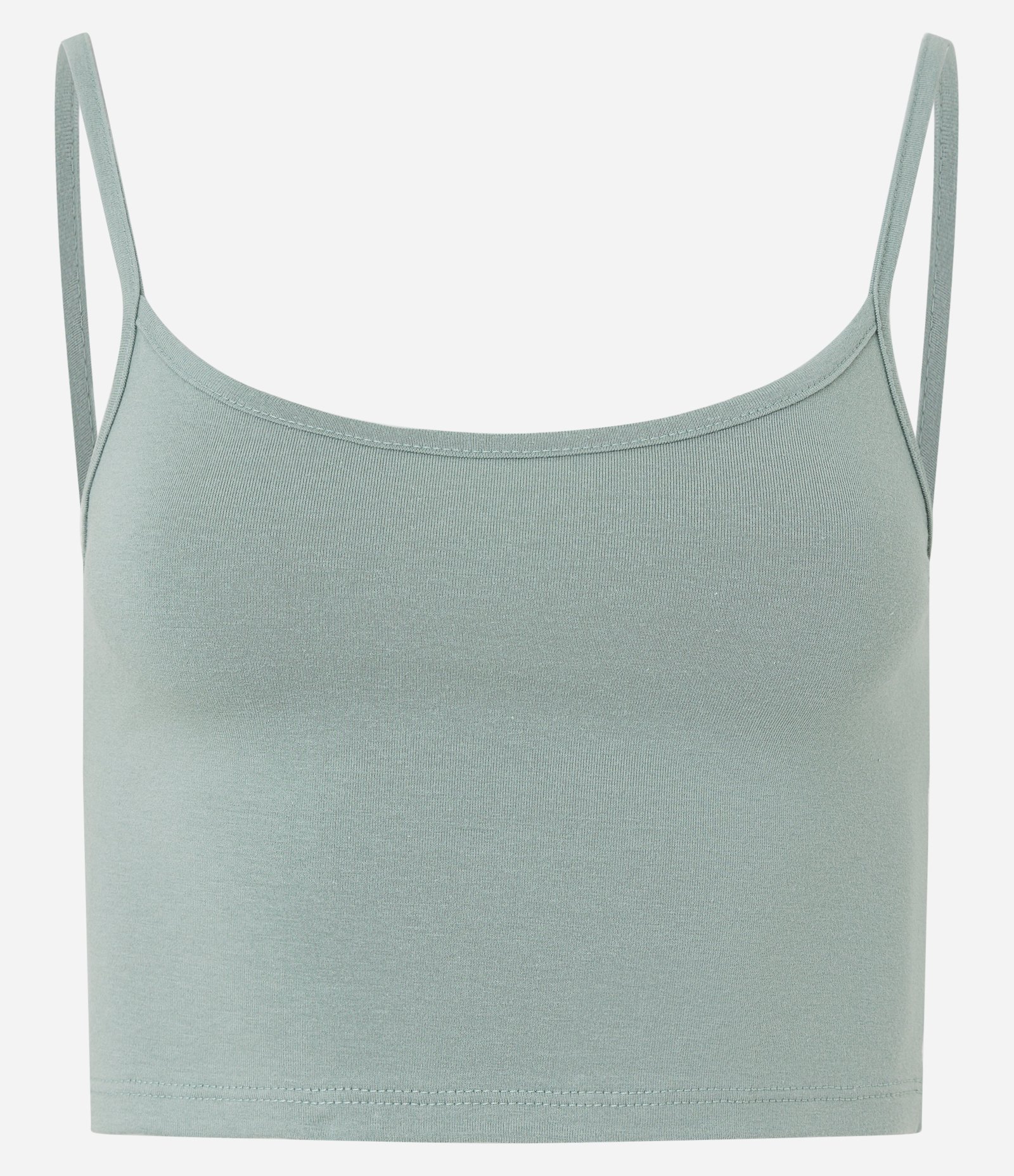 Blusinha de Alça Cropped em Cotton 5