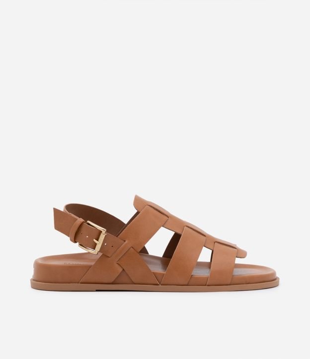 Sandália Rasteira Sport Sandal com Tiras Cruzadas