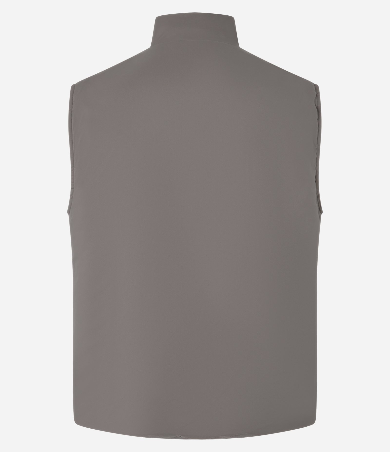 Colete em Poliamida com Gola Alta Cinza 2
