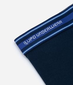 Cueca Boxer em Algodão com Cós Elástico Lupo