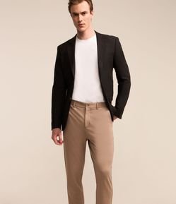 Calça Performance com Cós Elástico Aparente