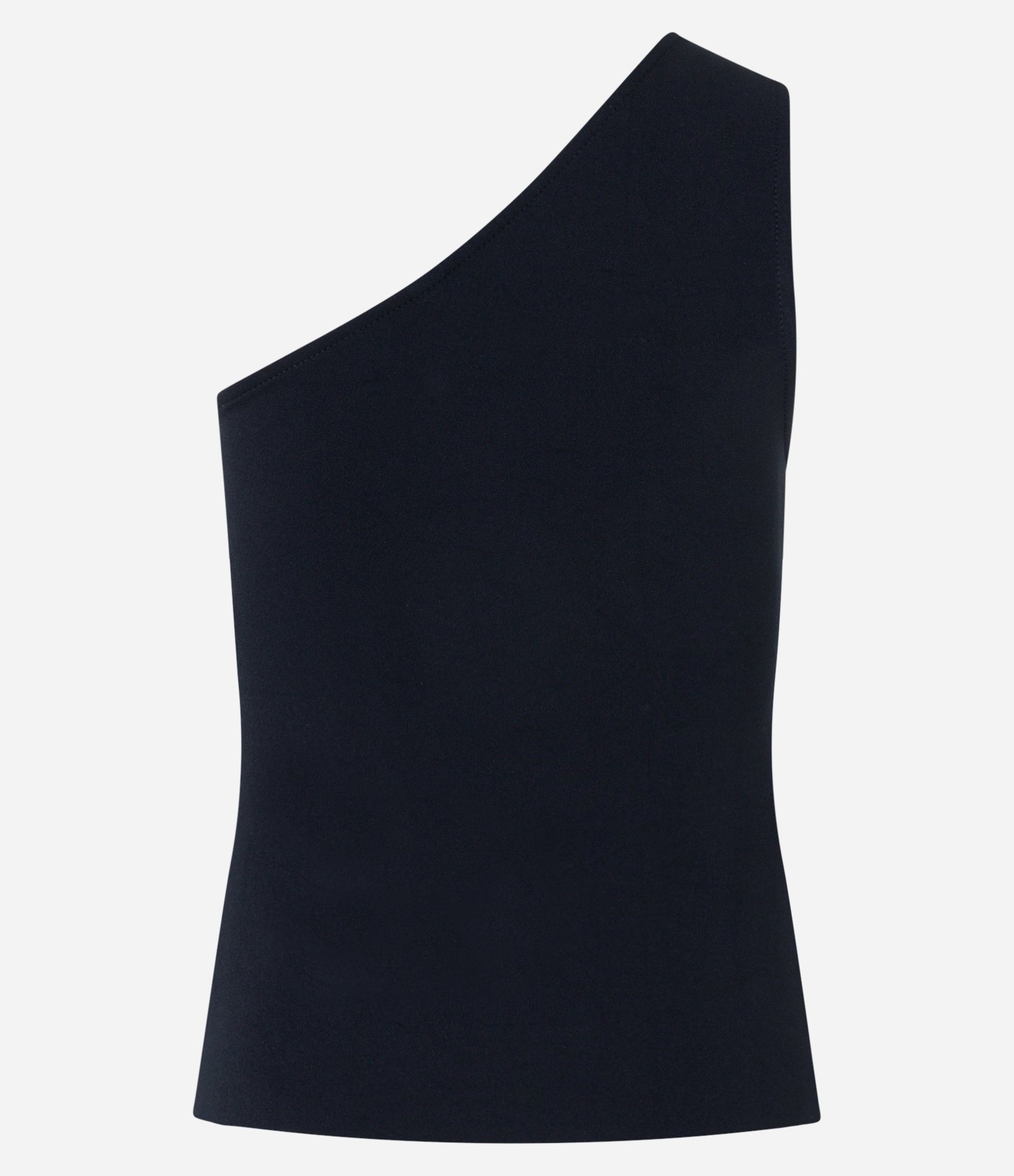 Blusa Sem Manga em Meia Malha com Decote Ombro Só 6