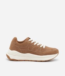 Tênis Jogging Cano Curto com Recortes