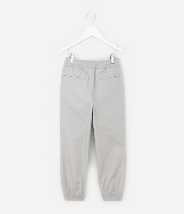 Calça Jogger Infantil com Recortes - Tam 5 a 14 anos