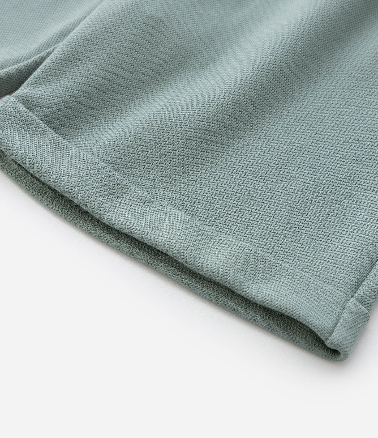 Bermuda Infantil com Barra Dobradinha - Tam 5 a 14 anos Verde 7