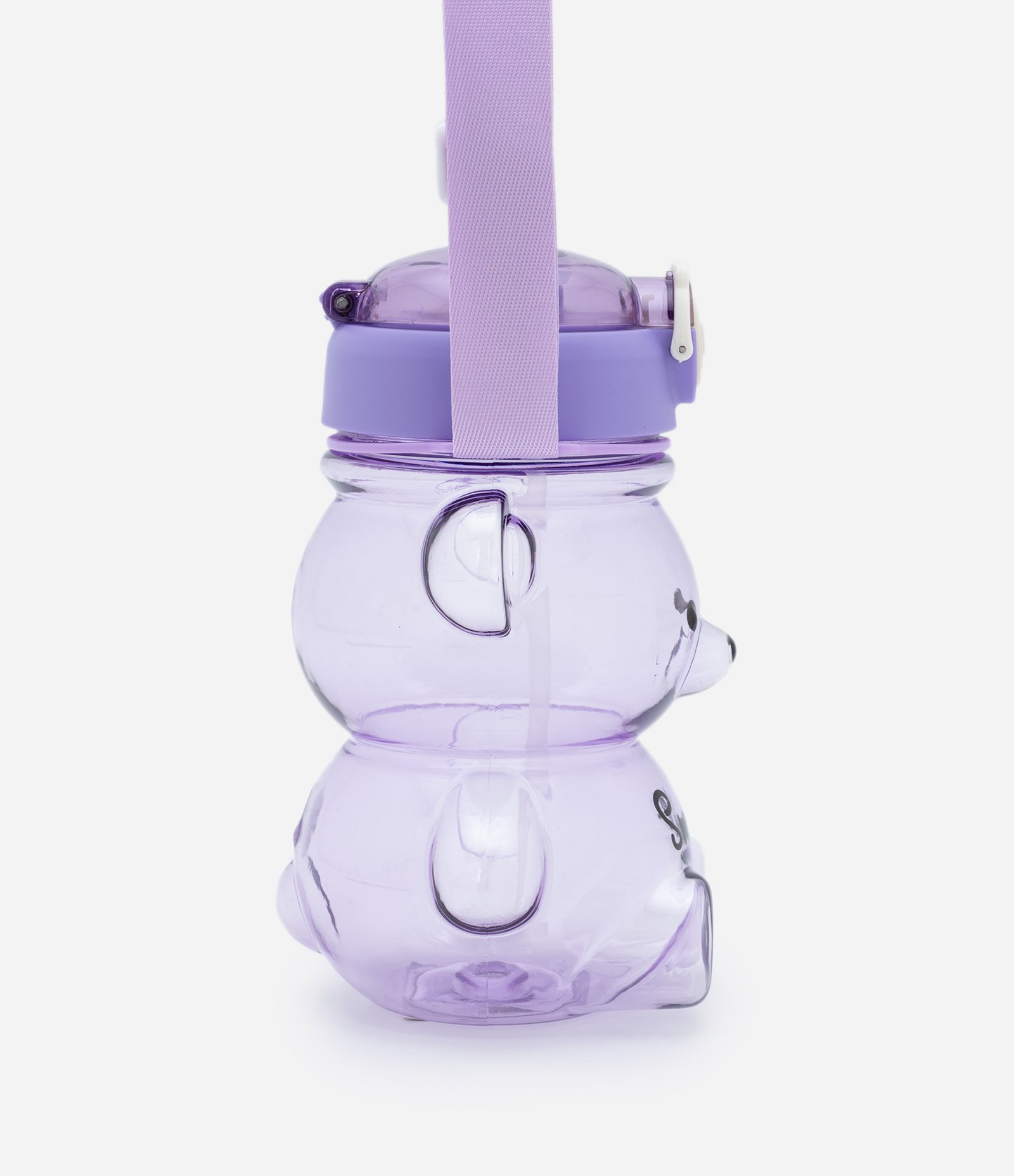 Garrafa com Alça e Formato de Urso 1L Roxo 2