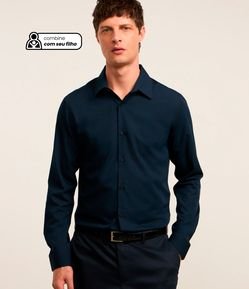 Camisa Slim em Fibra de Bambu