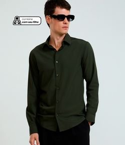 Camisa Slim em Fibra de Bambu