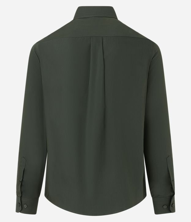 Camisa Slim em Bambu com Manga Longa