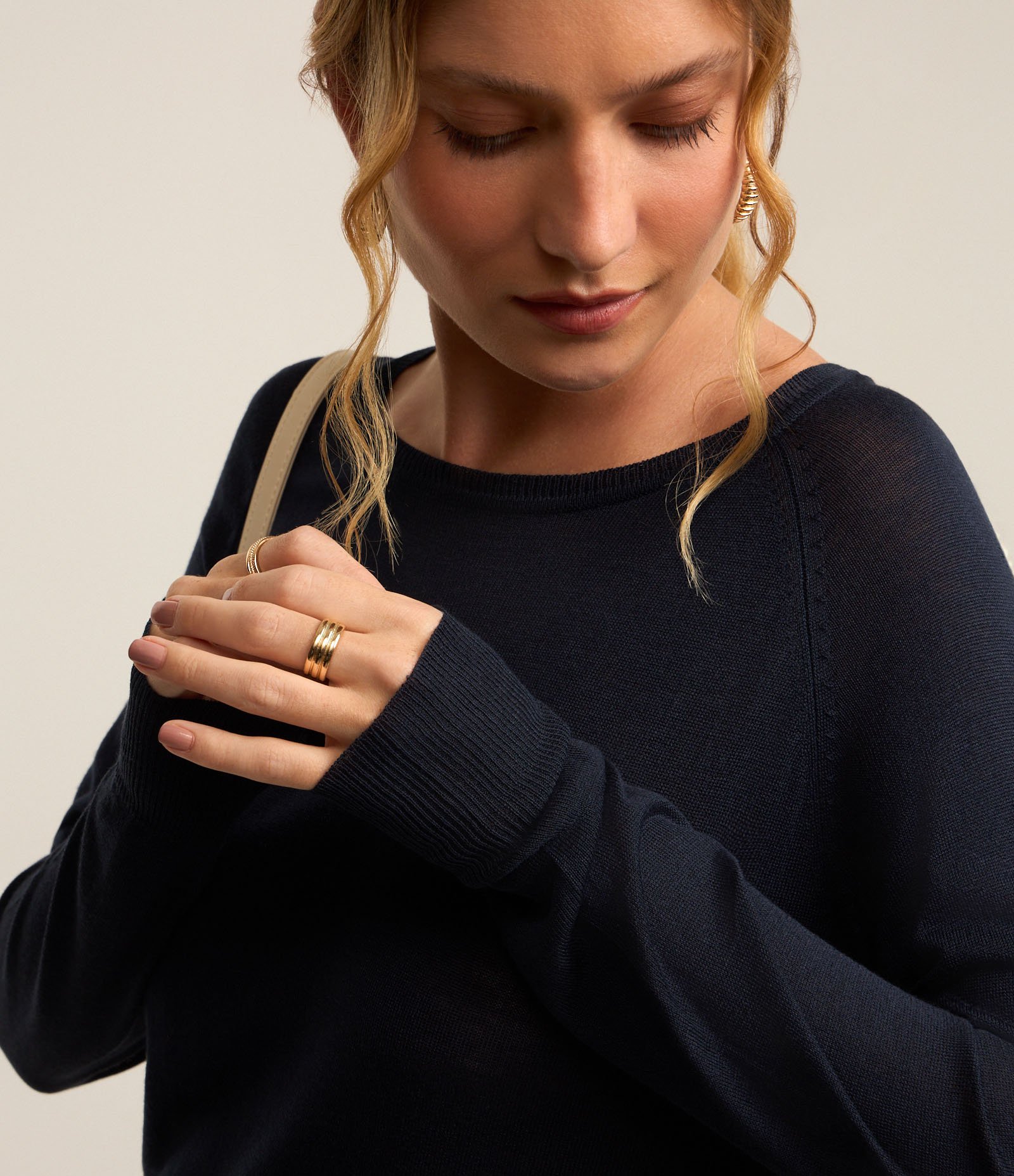 Suéter em Tricô com Gola Redonda 4