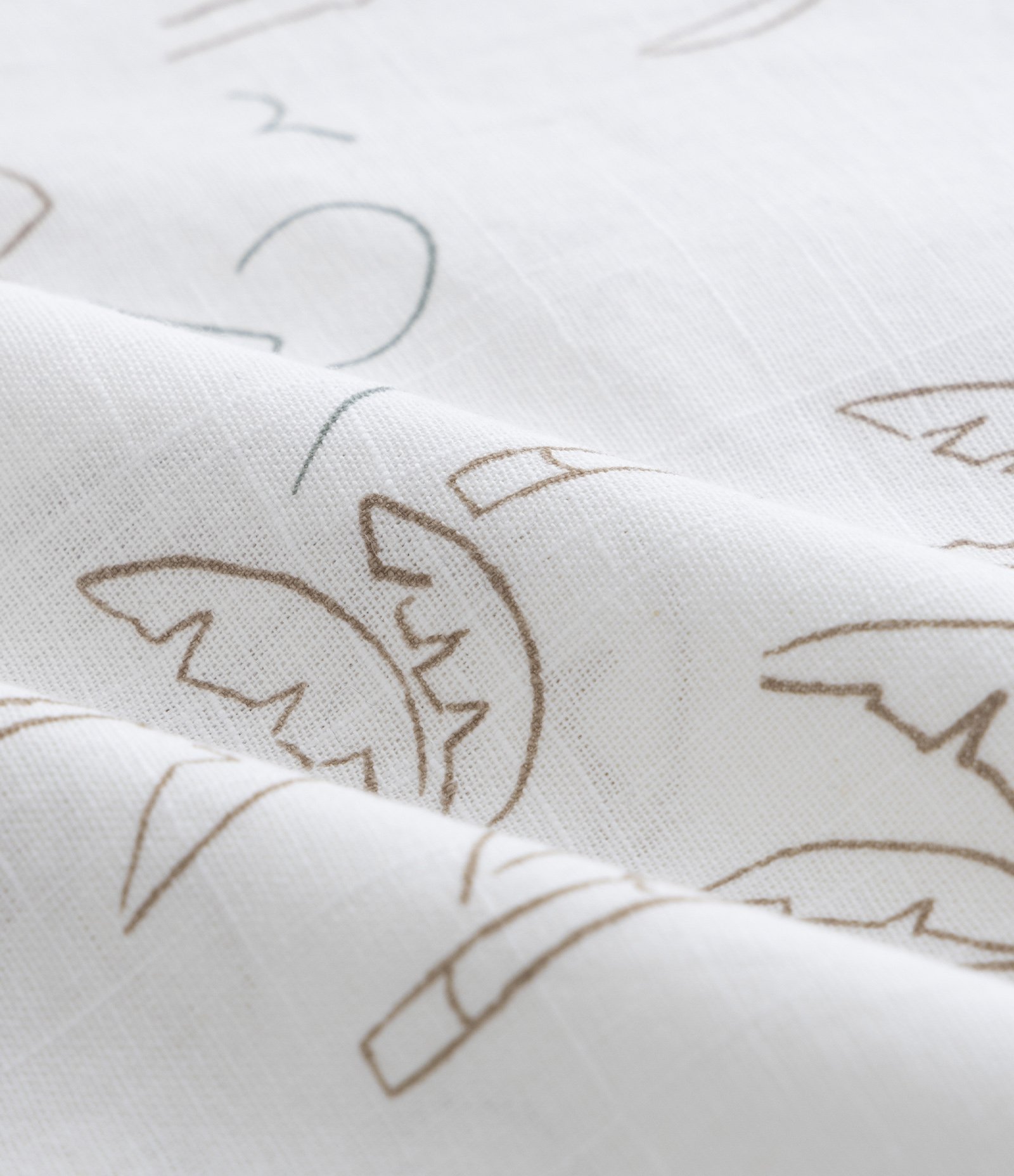Camisa Infantil com Bolsinho e Estampa de Coqueiros - Tam 5 a 14 anos Branco 3
